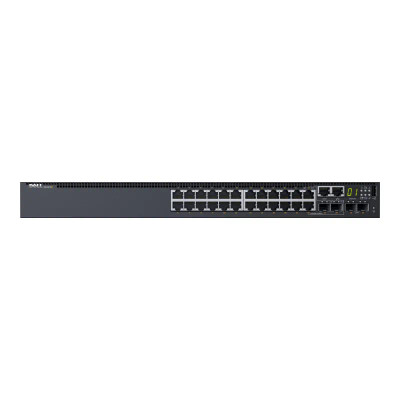 Dell 26-Port Layer-3 Managed Network Switch S3124P for Ethernet Networks