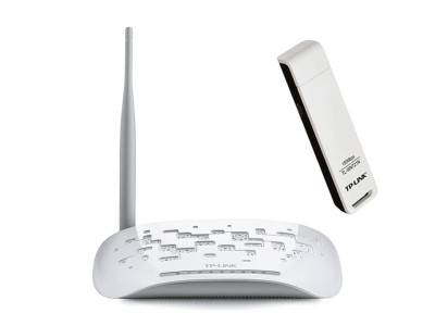 TD-W150KIT - TP-Link 150Mbps Wireless N ADSL2+ Starter Kit