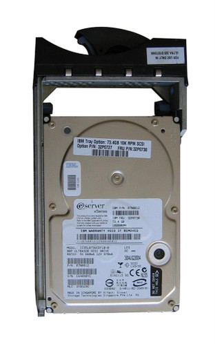 07N8812 - IBM 73.4GB 10000RPM Ultra-320 SCSI 3.5" HDD