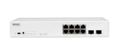 ICX7150-C08P-2X1G - Ruckus Networks 8-Port PoE+ Gigabit 2x SFP Managed Switch