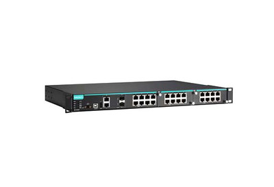 IKS-6726A-2GTXSFP-HV-T - Moxa 8-Port 10/100 2-Combo Managed Network Switch