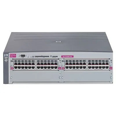 HP E ProCurve 5300xl Series 5348xl 48-Port Fast Ethernet Network Switch Chassis - Layer 3 Managed, 10/100Base-TX LAN, 4