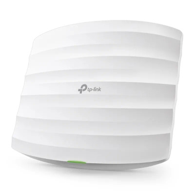 TP-LINK EAP115-V4 300Mb/s Wireless N Ceiling Mount Access Point 802.11n/g/b 2.4GHz PoE 10/100Base-TX 2 Internal Antenn