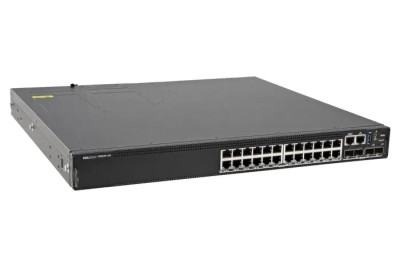 N2224X-ONR - Dell 24-Port 10/100Base-TX 12 UPoE 2 QSFP+ Layer 3 Network Switch