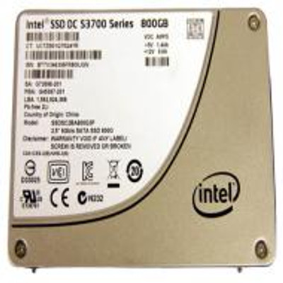 INTEL SSDSC2BA800G3P 800gb Sata-6gbps 2.5inch Multi Level Cell (mlc) Sc Enterprise Value Solid State Drive For Dc S3700 Series (dual Label/ Hp / Intel)