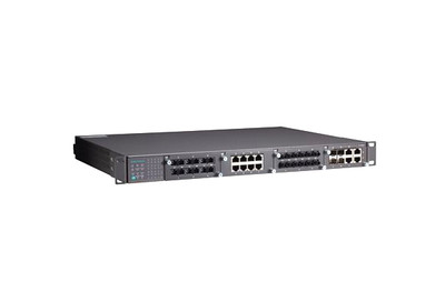 Moxa PT-7828-F-48-HV Layer 3 Managed Module, 24+4G Ports, Front Cabling