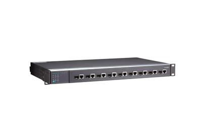 Moxa IEC 61850-3 Full Gigabit Managed Rackmount Switch for ProLiant DL360p Gen8 Servers