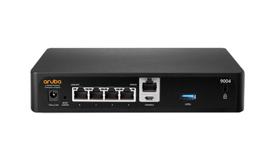 R1B25A - HP HPE Aruba 9000 Series 9004 4 x Ports GbE 10/100/1000Base-T 1U Rack-mountable Gateway