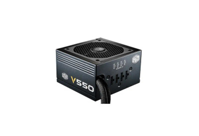 Cooler Master V 550W Power Supply 80-Plus Gold Semi-Modular ATX12V - RS550-AMAAG1-S1 - for PC Builds
