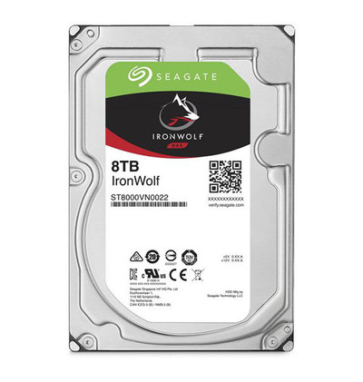 ST8000VNB022 - Seagate IronWolf 8TB 7200RPM SATA 6Gb/s 256MB Cache 3.5-inch Hard Drive Generic