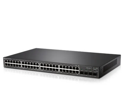 Dell PowerConnect 2848 Gigabit Ethernet Switch, 48-Ports, Layer 3 Managed, Rack-mountable, Combo SFP, 1U.