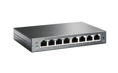 BS-GU2008P - Buffalo 8-Port Gigabit PoE Unmanaged Network Switch