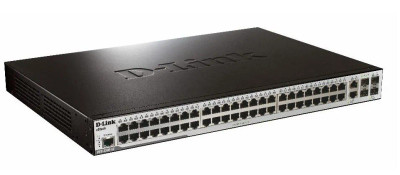 D-Link xStack 48-Port Ethernet Switch DES-3200-52 for Network Switching