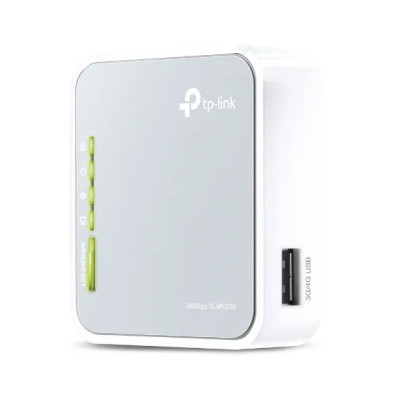TP-LINK TL-MR3020 V3 Portable 3G/4G Wireless N Router - Compact design for on-the-go connectivity