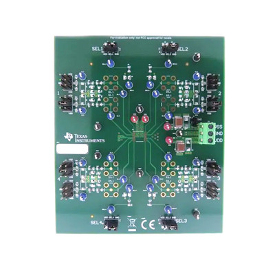 Texas Instruments TMUX7211 SPST Switch Evaluation Board for 1:1 Interface Testing