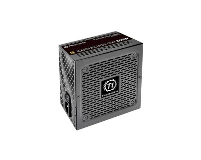 W0151RED - Thermaltake Toughpower QFan 500-Watts 115-230V AC 47-63Hz 80-Plus ATX12V/EPS12V 24-Pin Power