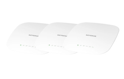 Netgear WAC540B03 Tri-Band Wireless Access Point 5GHz 3Gbps RJ-45 PoE 10/100/1000Base-T Internal Antenn