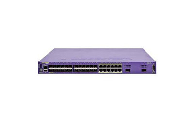 Extreme Networks ExtremeSwitching Series 24-port Switch with 2 x XFP ports, X480, for high-speed networking applications