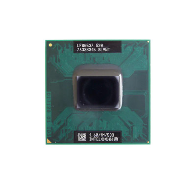 BX80537520SL9WT - Intel Celeron M 520 1.60GHz Socket PPGA478 Processor