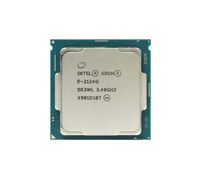 Intel Xeon E-2124G Quad core 3.40 GHz Processor for FCLGA1151 Servers