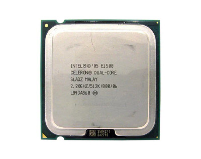 Intel Celeron E1500 Dual-core 2.20GHz Processor for LGA775 Socket - BXC80557E1500 - Compatible with 800MHz FSB servers