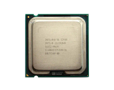 Intel Celeron E3400 Dual-core 2.60GHz Processor for LGA775 Socket - BXC80571E3400 - Compatible with LGA775 motherboards