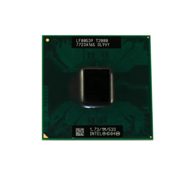 Intel Pentium T2080 Dual-core 1.73GHz Processor for PPGA478 Socket - LF80539GE0301M - Compatible with laptops
