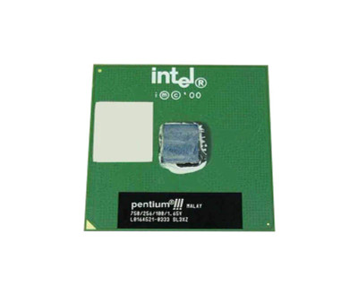 Intel Pentium III 750MHz 256KB L2 Cache Processor for Socket PPGA370 - SL3XZ - Single-core CPU - Computer Process