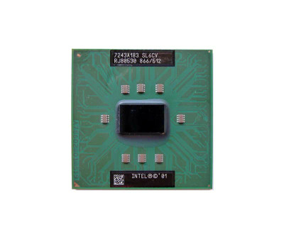 SL6CV - Intel Pentium III M Single-core 1 Core 866MHz 133MHz FSB 512KB L2 Cache Socket PPGA478