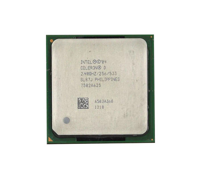 SL78P - Intel Celeron D 2.40GHz 533MHz 256KB Processor