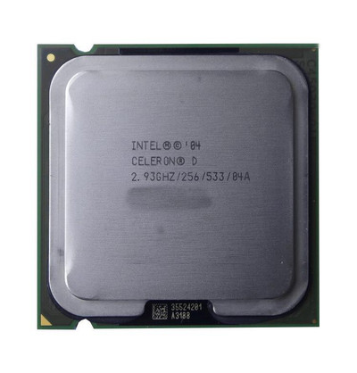 Intel Celeron D 340J 2.93GHz Processor for PLGA775 Socket - Single-core, 533MHz FSB, 256KB L2 Cache - Compatible