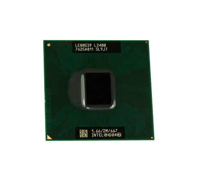 SL8VW - Intel Core Duo L2400 Dual-core 2 Core 1.66GHz 667MHz FSB 2MB L2 Cache Socket PBGA479 Processor