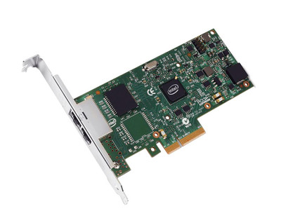 VKVRX Intel I350t2v2 Dual-Ports RJ-45 1Gbps Gigabit Ethernet Server Network Adapter for PCI Express 2.1 x4 slots