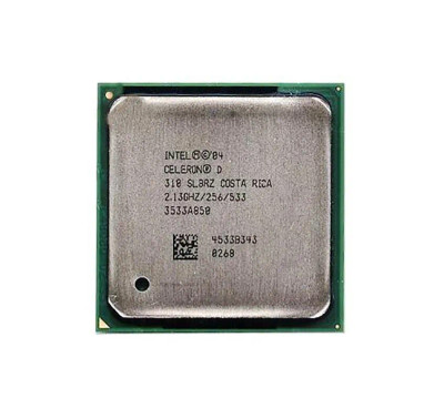 SL93R Intel Celeron D 310 1 Core 2.13GHz Processor for PPGA478 Socket - Compatible with Servers