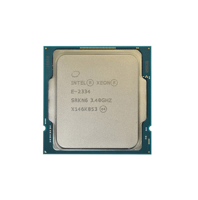 SRKN6 - Intel Xeon E-2334 Quad Core 3.40GHz 8.00GT/s 8MB Cache Socket FCLGA1200 Processor