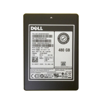 W02FT - Dell 480GB SATA 6Gb/s 2.5" SSD