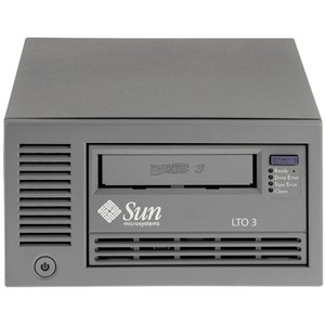 Sun StorageTek LTO3 SCSI Drive for SL24 and SL48 Libraries, 80 MB/Sec transfer rate, 400GB native capacity, compatible