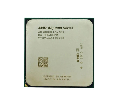 AMD A8-3800 APU Quad-core 2.4GHz Processor for Socket FM1 - AD3800OJGXBOX - CPU compatible with FM1 motherboards