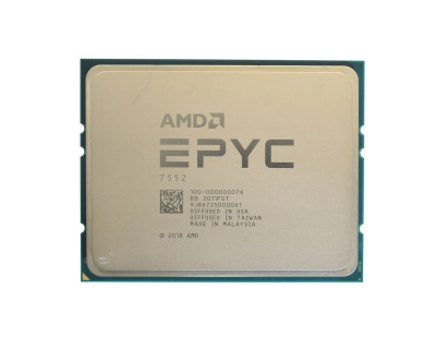 HP E 2.2GHz 192MB L3 Cache AMD EPYC 7552 Processor for ProLiant DL325 Gen10 - 48-Core CPU ideal for server applications