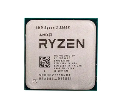 AMD Ryzen 3 3300X Quad-core Processor for Socket AM4 - 3.8GHz, 16MB L3 Cache - Compatible with ProLiant DL360p Gen8 Servers