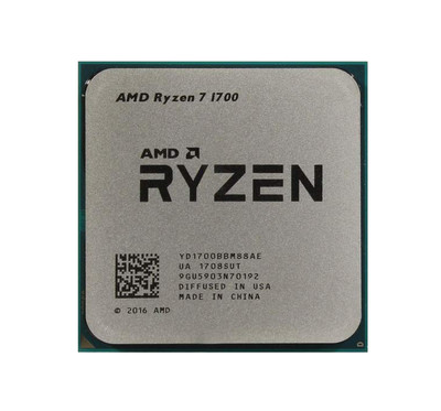 YD1700BBAEMPK - AMD Ryzen 7 1700 Octa-core 8 Core 3.0GHz 16MB L3 Cache Socket AM4 Processor