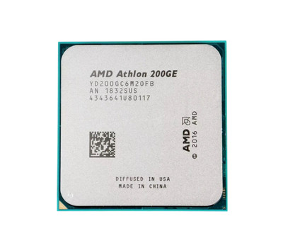YD20GGC6M2OFB - AMD Athlon 200GE Dual-core 2 Core 3.2GHz 4MB L3 Cache Socket AM4 Processor
