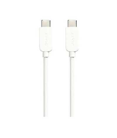 Sony USB cable 1m USB 2.0 USB C White for CP-CC100 - compatible with various devices