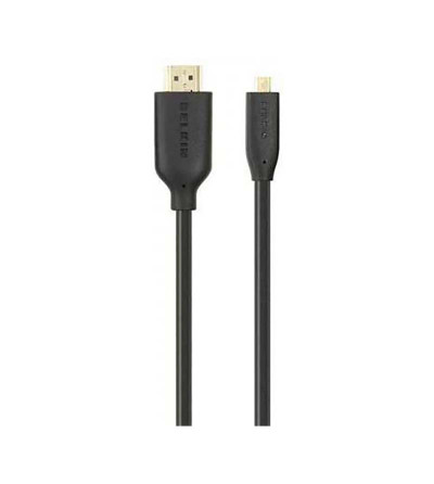 Belkin HDMI Micro HDMI Cable 3m Black Type A to Type D for ProLiant DL360p Gen8 Servers