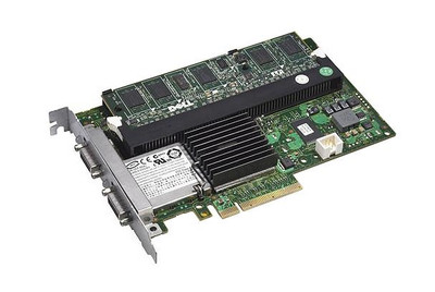 W8130 - Dell PERC 6/e 2-Port SAS PCIe 256MB RAID Controller