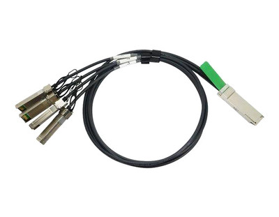 HPE FlexNetwork X240 3-Meter QSFP+ to 4 x SFP+ Copper Splitter Cable for Data Centers