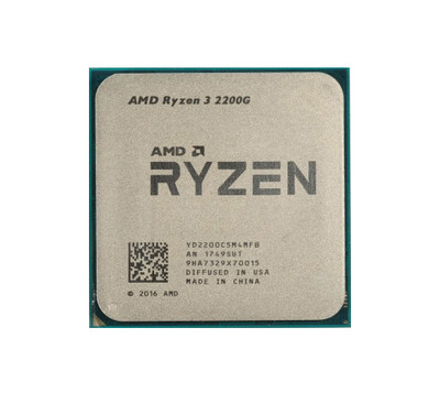 YD2200C4M4MFB - AMD Ryzen 3 2200G Quad-core 4 Core 3.5GHz 4MB L3 Cache Socket AM4 Processor