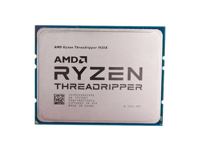 YD192XA8AEWOF - AMD Ryzen Threadripper 1920X Dodeca-core 12 Core 3.5GHz 32MB L3 Cache Socket sTR4 Processor