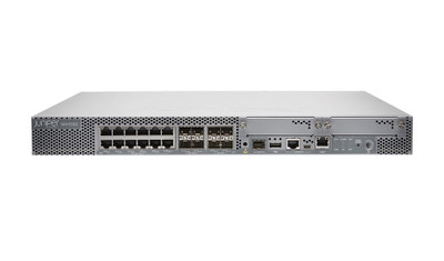 SRX1500-SYSJB-DC-T - Juniper SRX Series 12 x Ports 1000Base-T + 4 x SFP + 4 x SFP+ F to B airflow 1U Rack Mountable Security Appliance Firewall