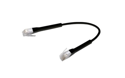 UC-Patch-RJ45-BK - Ubiquiti Networks 8.6" Cat6 RJ45 Ethernet Patch Cable Black